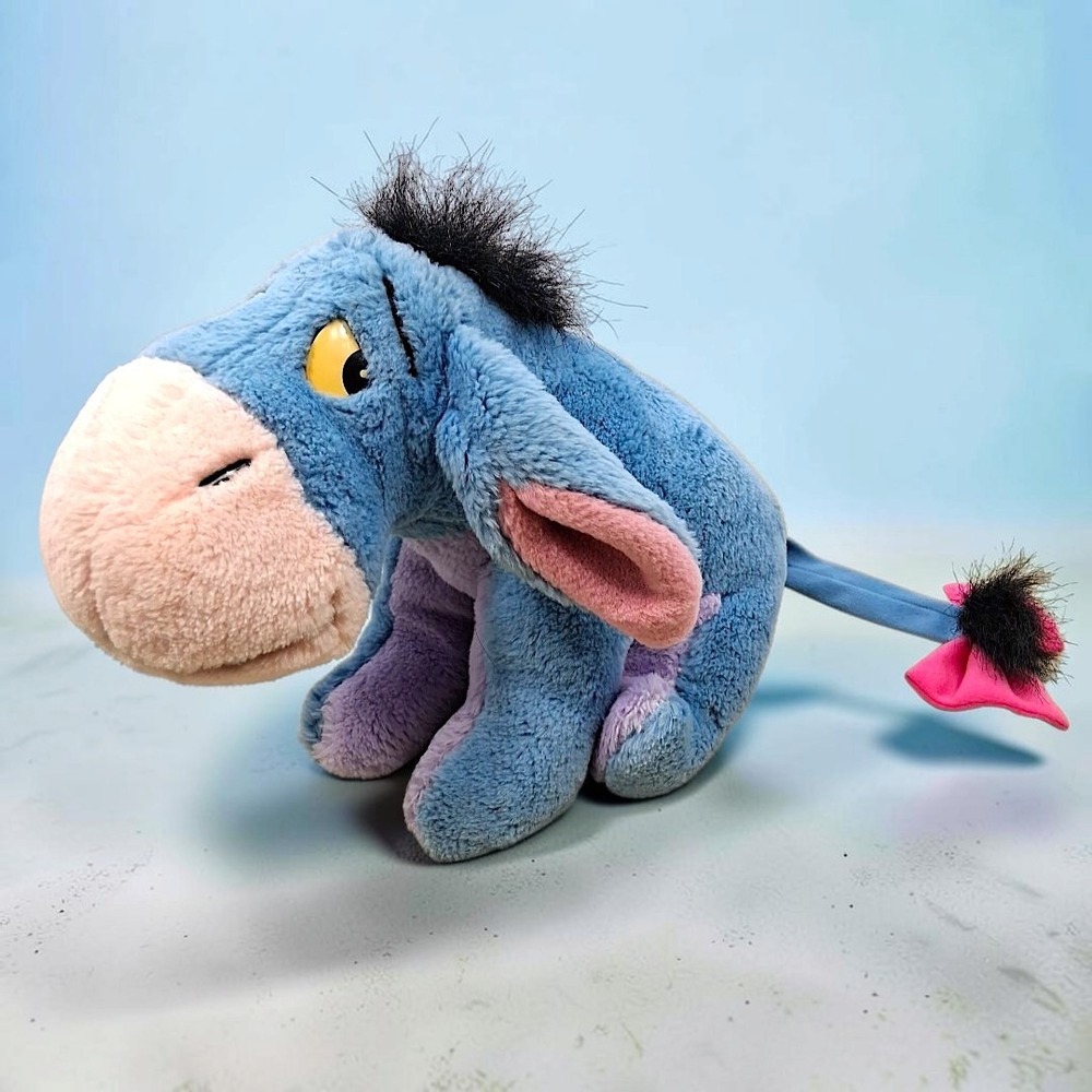 VTG Mattel Disney Eeyore Plush 1994 Winnie the Pooh Stuffed Animal Toy 12" Rare